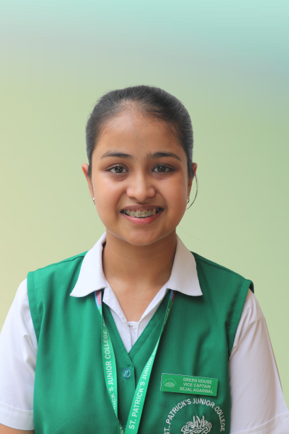 SEJAL AGARWAL(GREEN HOUSE VICE CAPTAIN)